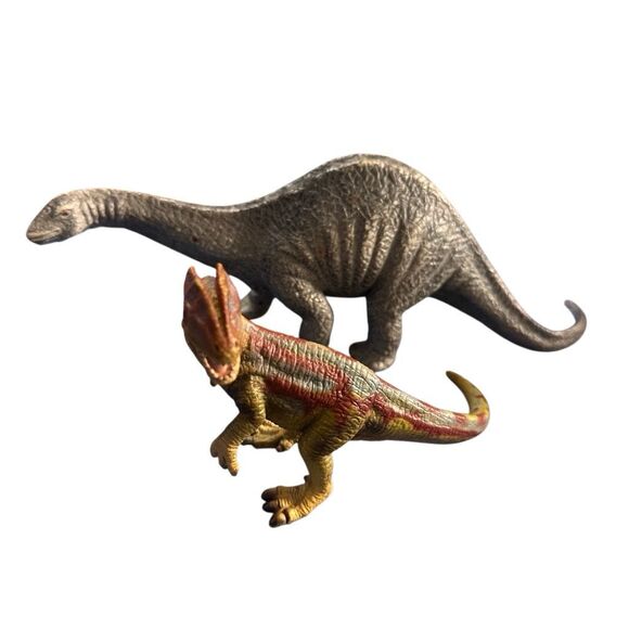 Schleich DINOSAUR realistic figures 2 pcs 212 23041 - Picture 1 of 5